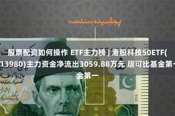 股票配资如何操作 ETF主力榜 | 港股科技50ETF(513980)主力资金净流出3059.88万元 居可比基金第一