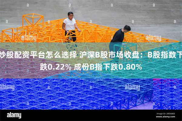 炒股配资平台怎么选择 沪深B股市场收盘：B股指数下跌0.22% 成份B指下跌0.80%